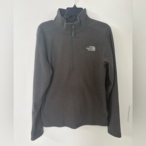 The North Face Texture Cap Rock 1/4-Zip Fleece Size Small
